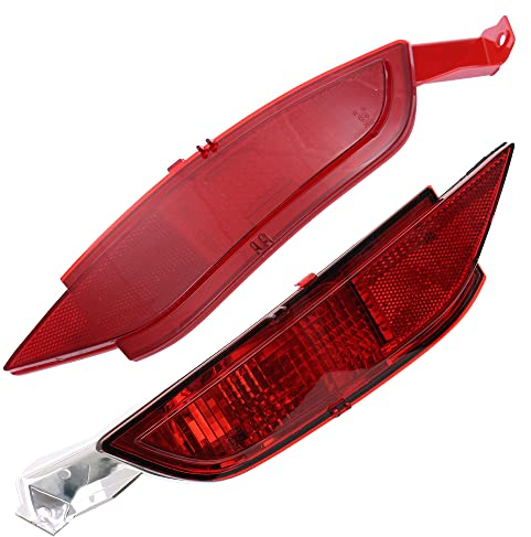BESTPRICE 2x Nebelschlussleuchte links mit Reflektor Kompatibel mit FORD C-MAX Mk2 (DXA/CB7, DXA/CEU), FIESTA Mk6 (CB1, CCN), FIESTA Mk6 Van, GRAND C-MAX (DXA/CB7, DXA/CEU)