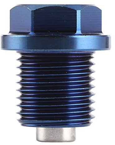 Ölablassschraube Eloxiertes Aluminium Starke magnetische Ölablassschraube Auslasswannenschraube M16x1.5 Ölwannenablassschraube, Fahrzeugumbau/Nachrüstung/Performance