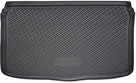 Norm Liners | Tapis De Coffre en Caoutchouc TPE Toutes Saisons pour 500X 2014-2024, Bord Haut, Noir, Antidérapant, Toutes Saisons