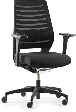 Dauphin X-Code Pure mesh I ergonomischer Bürostuhl mit Netzrücken I integrierte Lumbalstütze