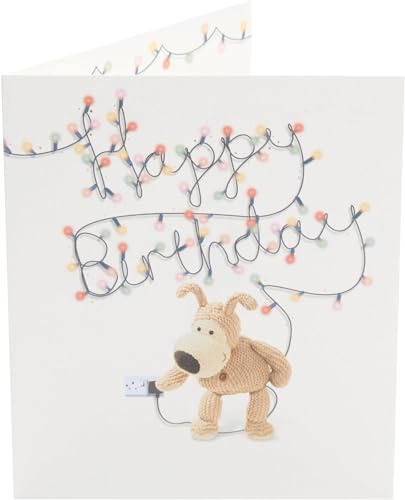 Boofle Birthday Card for Him/Her/Friend - Cute Design