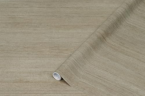 d-c-fix Vinyl wrap Tira Wood Greige Wood Effect 67,5 cm x 2 m - Sticky Back Plastic roll for Furniture, Kitchen & cupboards - Contact Paper Sticker self Adhesive Film