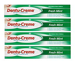 Dentu-Creme färsk mint tandkräm 75 ml – paket med 4
