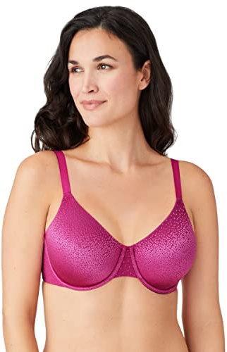 Wacoal Women's Back Appeal Unlined Full Coverage Underwire Bra, 855303 Adriatic Blue, 36DDD, Festival Fuchsi, 34F