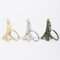 aurtore Schlüsselanhänger, Eiffelturm, Farbe, Geschenk, Souvenir Paris Frankreich, 50 Stück, Gold, Silber und Schwarz, 6cm