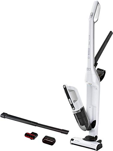 Bosch Flexxo Serie 4 BBH3251GB ProHome Cordless Vacuum Cleaner, 55 minutes runtime, White/Grey
