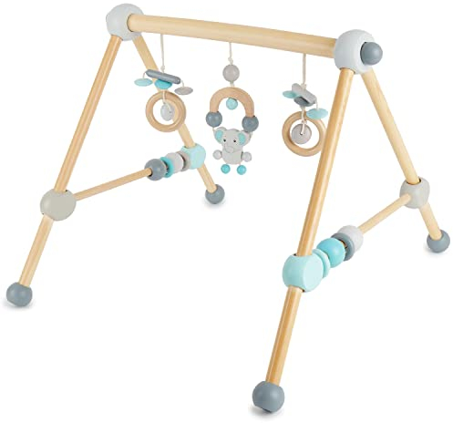 Bieco Spielbogen Baby | Montessori Spielbogen | Spielebogen Babies Holz Wickeltisch | Holzbogen Baby Spieletrapez Babies Holz Baby Gym Holz Holzspielbogen Baby Spielbogen Holz Baby Spielebogen Weich