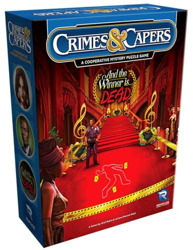 Renegade Game Studios Crimes & Capers and The Winner is Dead!