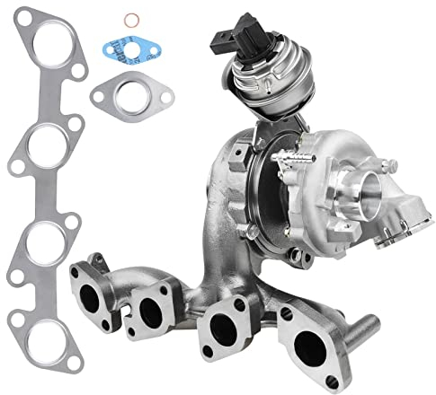 Frankberg Turbolader Kompatibel mit A3 2006-2013 Altea 2007-2009 Leon 2006-2012 Octavia II 2006-2013 Golf V 2005-2008 J.e.t.t.a III 2006-2010 P.a.s.s.a.t 2005-2010