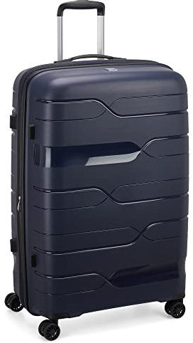 MODO by Roncato MD1 Expandable Trolley with TSA, darkblue, Trolley Grande, Hard Shell case with Expandable Centre Section and Rotating Wheels