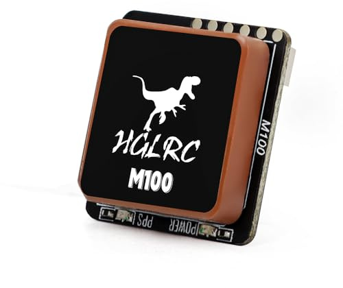 HGLRC M100-5883 Compass Module, Upgraded 10th Generation Chip Compatible with FPV Fixed-Wing UAV