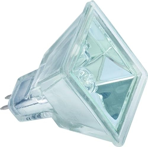 Lighto Halogen Quadro Reflektorlampe 12V GU5.3 20W Dimmbar | MR16 Halogenlampe/Halogen Leuchtmittel, Halogen Spot 2700-3300K Warmweiß - Ø50mm - 1 Stück