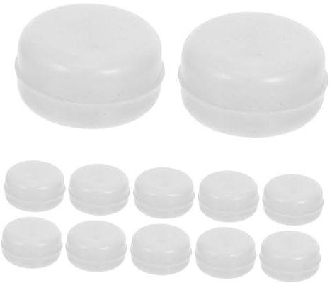 Toyvian 20pezzi Inserti Per Sonaglio Per Giocattoli e Bambole in Plastica Inserti Sonaglio Di Ricambio Per Scatole Accessori Per Sonagli Per Progetti Creativi
