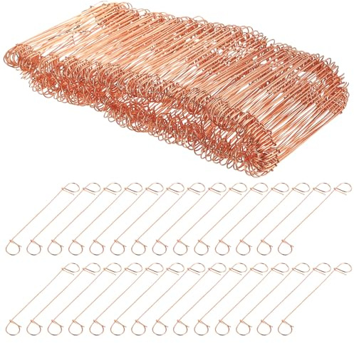 ANBEEISS 250 st kraftiga armeringsskenor, 1 mm x 100 mm