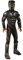 Rubie's Official Avengers Black Panther, Deluxe Child Costume - Medium, Age 5-7, Height 132 cm Halloween