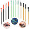 ATOMUS 60pcs Silicone Mascara Wands Disposable Eyelash Brush Applicator Eyebrow Wands Makeup Brush Kits Eyelash Extension Tools