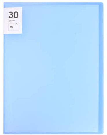 Vesaneae A3 Application Folders Blue Diamond Display Book Presentation Folder Portfolio Folder Document Folder Certificate Folder A3 Display Book with 30 Pockets A3 PP Display Book