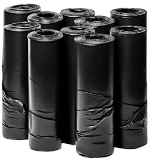 Aspect Black Bin Bags 200 Count Heavy Duty for Household Garbage Capacity 75L–Strong Black Refuse Sacks–Bin Liners for Everyday use, Office, Kitchen, Restaurant–Rubbish Garbage Bags(72x85cm)