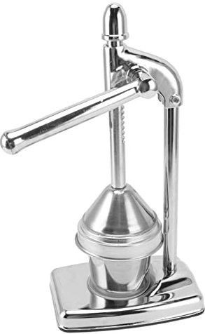 LOCADENCE Spremiarance Manuale, Spremiagrumi Minimalista Compatto in Acciaio Inossidabile 304 per Alimenti con Manico ergonomico in Gomma per Arance e Melograni