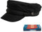 FC St. Pauli Elbsegler Schiffermütze Mütze Totenkopf Pin Schwarz + 2X Fanergy Traubenzucker (58cm)