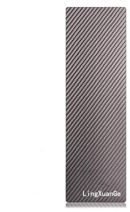 LingXuanGe Balayage Board Fibre de Carbone Noir Brillant Balayage Cheveux kit Meche Cheveux est Un Outil de Coloration pour Les Salons Professionnels et Les coiffeurs Tableau de Coloration E