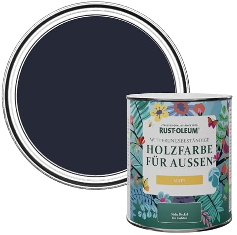 Rust-Oleum Blue Mould-Resistant Garden Paint in Matt Finish - Odyssey 750ml