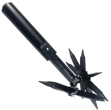 Fresatrice Rotativa - Fresatrice per Prato e per - Attrezzo Agricolo per Coltivazione Terreno in Vasetti Ortaggi Giardino