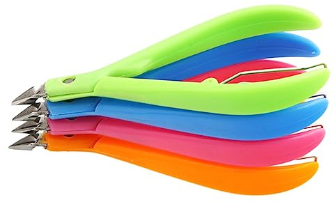 GANAZONO Tijeras Exfoliantes Cortador De Cutículas Profesional Herramienta Duradera Para Manicura Pedicura y Decoración De Uñas Alicate Para Cutículas