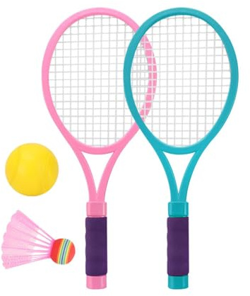 BEALIFE Gläd barn med timmar av utomhusunderhållning med badmintonracketar och -set som skulle ha kul med familjen. Barntennisracketar, badmintonset för barnen på bakgården och stranden.