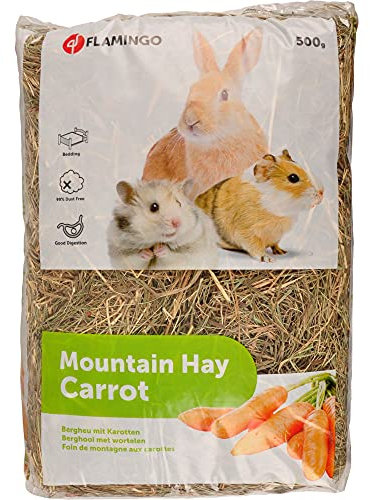 Flamingo Nagersnack BERGHEU mit Karotten 500g #200028