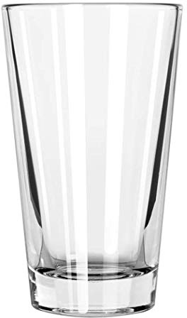 Libbey Pint Glass with DuraTuff Rim (1639HT), 16oz - Set of 4