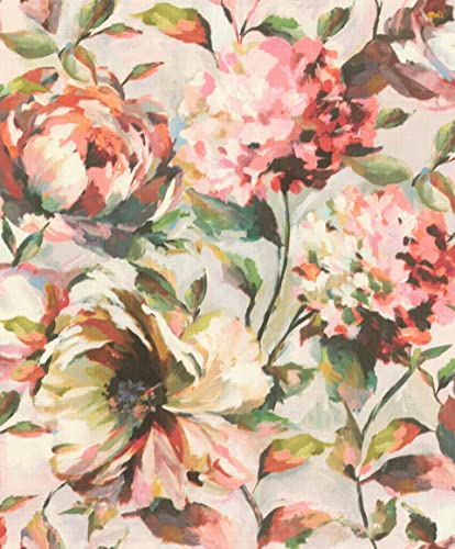 Rasch Tapeten Vliestapete (Floral) Rosa 10,05 m x 0,53 m Florentine III 485141