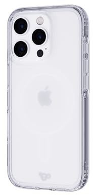Tech21 EvoClear for iPhone 16 Pro - Compatible with MagSafe - Impact Protection Case - in Clear