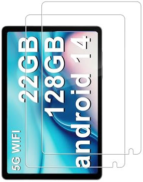 Pellicola salvaschermo in vetro temperato per tablet Juedur R500 da 10 pollici, antigraffio, anti-impronte, sottile, ad alta definizione, confezione da 2