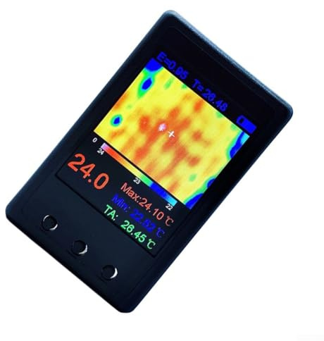 Besttoolifes Handheld Thermal Imaging Camera Having 2.4 Inch Lcd Screen Infrared Temperature Detector Usb Data Transfer Adjustable Shade Display ±2°c Accuracy -40°c to 300°c Range for Pcb
