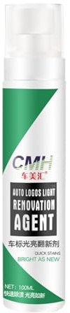 Chrome Cleaner | 100ml Metal Restorer Agent | Rust Remover Agent - for Car Motorcycle Boat RV Bumper Trim Emblems Door Handles Wheels
