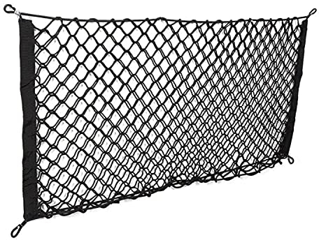 Universel Voiture Camion Siège arrière Poche Filet en Nylon Sac de Rangement Cargo Bagages Organisateur Crochet avec hamac