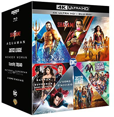 Dc Comics Boxset (7 4K Ultra-HD+7 Blu-Ray) [Blu-ray]