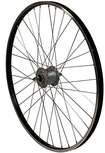 Redondo 28 Zoll Vorderrad Felge Nabendynamo + AXA Scheinwerfer Rücklicht