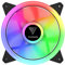 GAMDIAS AEOLUS M3-1201 RGB Fans 120mm Case Fan ARGB PWM Case Fan Kit, Customize Addressable RGB LEDs, Hydraulic bearing, Up to 2,000 RPM, 1 pack