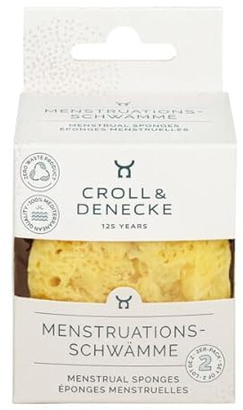 Esponjas menstruales, juego de 2