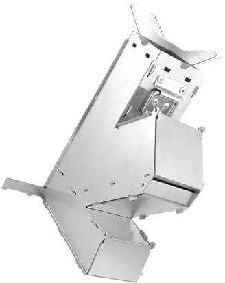 Estufa Leña Rocketry Estufa Ligera para Mochilero Tienda Campaña Estufa para Barbacoa Y Parrillas