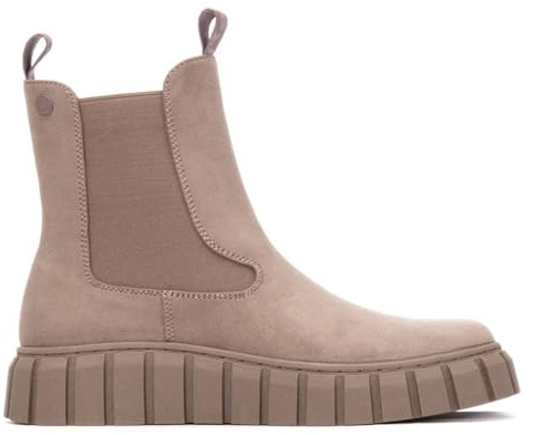 REFRESH - Stivaletti casual Donna Taupe - Scarpe comode e versatili - Moda casual - Modello 17308803 (Misurare 37)