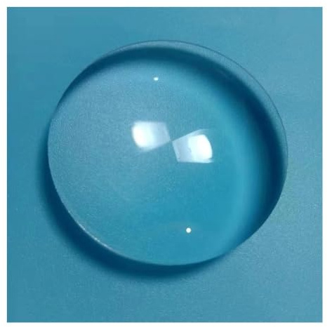Optiska glaslinser bikonvex lins diameter 40 mm optisk linslängd 60 mm