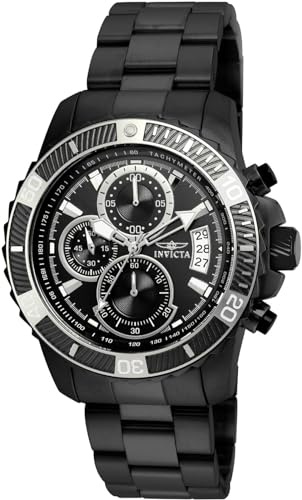 Invicta Men's 22417 Pro Diver Quartz Multifunction Black Dial Watch