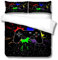 goodbath Double Duvet Cover Set, Game Gaming Bedding Set with 2 Pillowcases, Gift for Boys Girls
