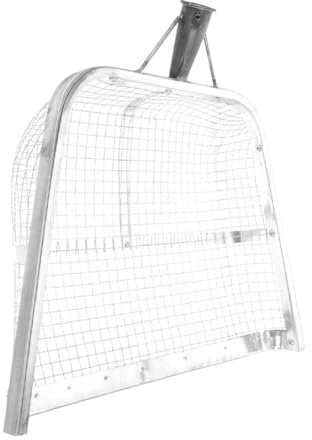 Milisten Multi-Function Shovel Für Mais Und Erntearbeiten Ergonomische Sandsieb-Schaufel Mit Maschen Zum Sammeln Und Filtern Von Erde Geeignet Für Garten Und Landwirtschaft