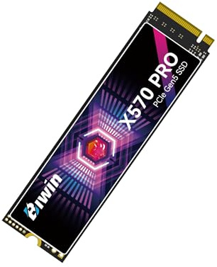 BIWIN Black Opal X570 PRO Disco SSD 1 To Gen5 × 4 Velocità di lettura fino a 14 000 Mo/s, NVMe M.2 2280 PCIe Disco SSD di gioco interno con controller a 6 nm per laptop e desktop