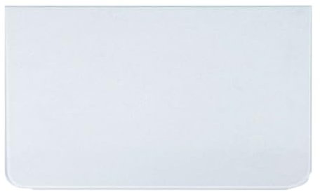 Kühlschrank Einlegeboden - Ornamentglas 504-4 mm – Glasplatte, 2 abgerundete Ecken, alle Maße lieferbar (116,62 EUR/qm) - 430 mm x 230 mm