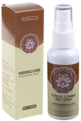 Yisawroy Fungal Combat Feet Spray 60ml, Anti Fungal Infections Athlete's Foot Spray, Foot Peeling Spray, Prevent Itchiness Antiperspirant Foot Odor Eliminator for Women and Men
